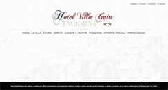 Desktop Screenshot of hotelvillagaia.com