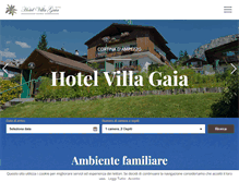 Tablet Screenshot of hotelvillagaia.it